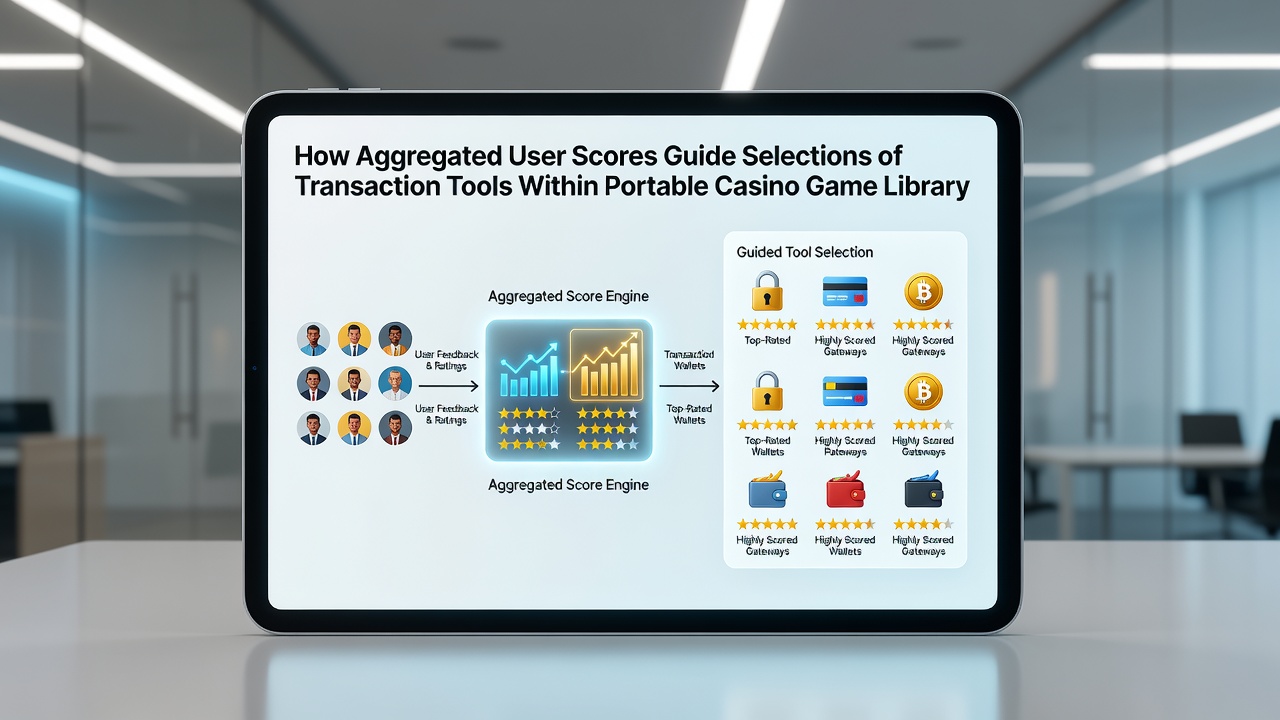 Analytics dashboard displaying aggregated user scores for various mobile payment methods in casino libraries