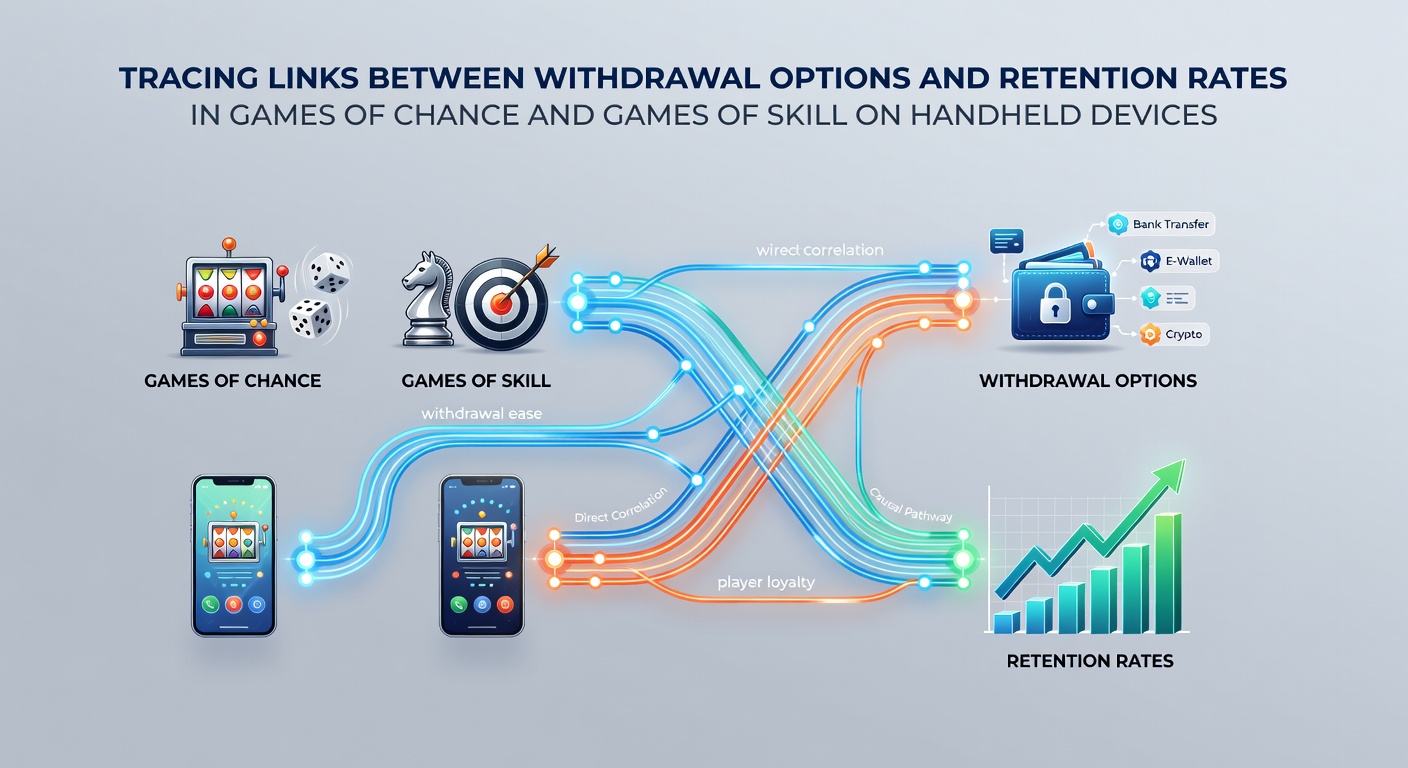 Chart showing correlation between withdrawal speeds and player retention in mobile gaming
